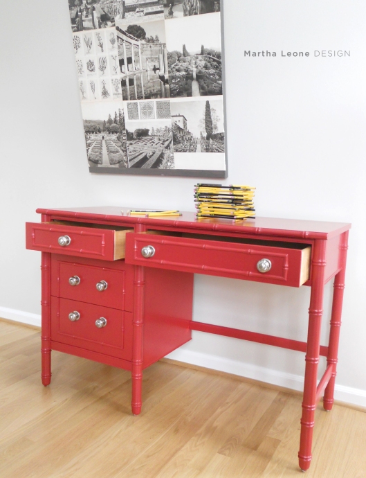 Red desk4 MarthaLeoneDesign