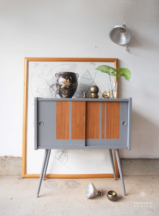 record cabinet by Martha Leone Design